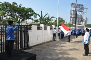 UPACARA SUMPAH PEMUDA KE- 91 DI BNNP SULAWESI SELATAN