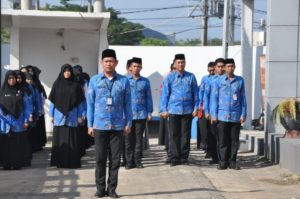 UPACARA SUMPAH PEMUDA KE- 91 DI BNNP SULAWESI SELATAN