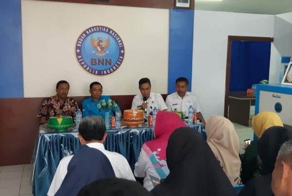 Kepala BNN Provinsi Sulawesi Selatan Melaksanakan Kunjungan Kerja ke BNNK Bone