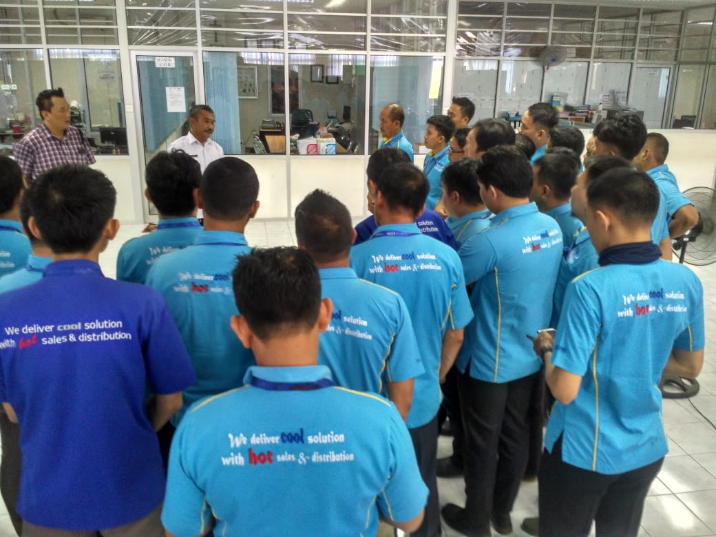 PT. BINA SAN PRIMA INISIASI SCREENING PANYALAHGUNAAN NARKOBA