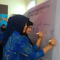 Komitmen bersama Pembangunan Zona Integritas Menuju Wilayah Bersih dari Korupsi di Lingkungan BNNP Sulawesi Selatan