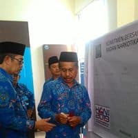 Komitmen bersama Pembangunan Zona Integritas Menuju Wilayah Bersih dari Korupsi di Lingkungan BNNP Sulawesi Selatan