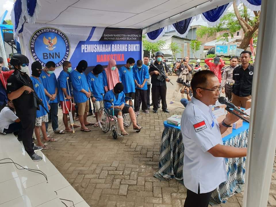 PEMUSNAHAN BATANG BUKTI 13 FEBRUARI 2019