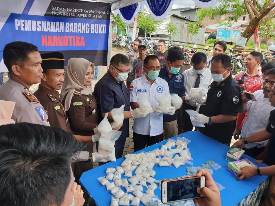 PEMUSNAHAN BATANG BUKTI 13 FEBRUARI 2019