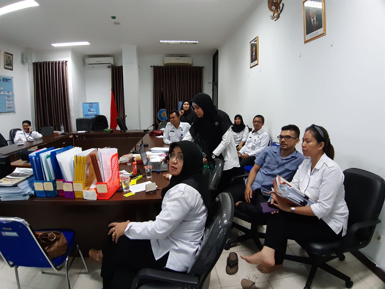 SERBA SERBI PERSIAPAN DAN PELAKSANAAN EKSPOSE PEMBANGUNAN ZONA INTEGRITAS DI BNNP SULAWESI SELATAN DI HADAPAN PERWAKILAN MENPAN RB