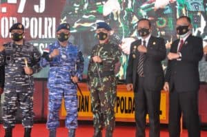 Upacara dan Syukuran HUT ke 75 Korps Brimob Polri Tahun 2020 dihadiri oleh Kepala BNN Provinsi Sulawesi Selatan
