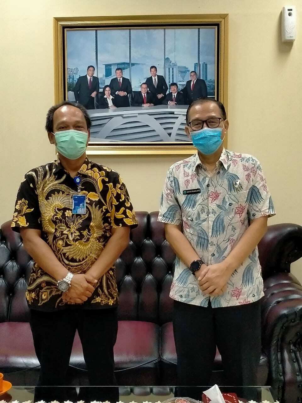 Jalin Sinergitas, Kepala BNN Provinsi Sulawesi Selatan Kunjungan Ke Angkasa Pura I Sultan Hasanuddin Makassar