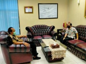 Jalin Sinergitas, Kepala BNN Provinsi Sulawesi Selatan Kunjungan Ke Angkasa Pura I Sultan Hasanuddin Makassar