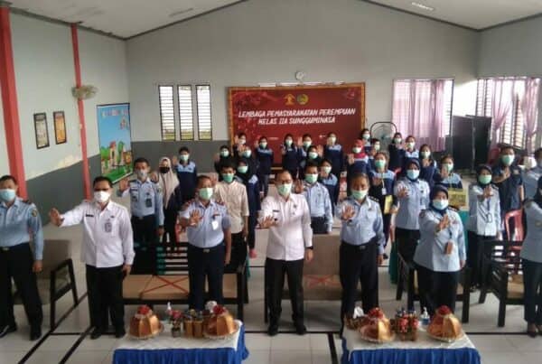 Kepala BNN Provinsi Sulawesi Selatan Pembukaan Pelaksanaan Layanan Rehabilitasi Narkotika di Lapas Perempuan Klas IIA Sungguminasa.
