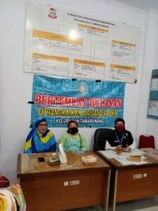 Penyuluhan P4GN serta Kampanye War On Drugs di Kantor Kelurahan Tamarunang Makassar