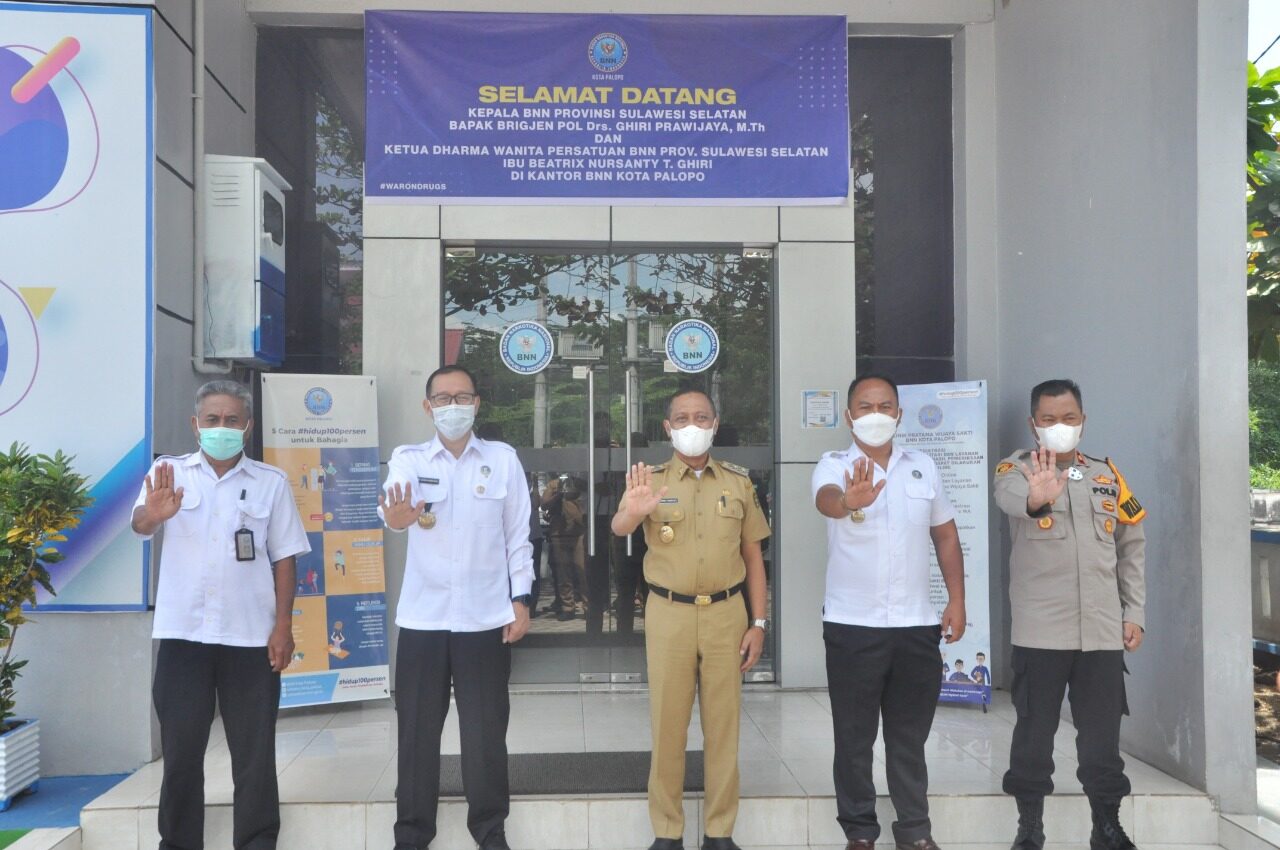 Kepala BNN Provinsi Sulawesi Selatan Silaturahmi bersama Wakil Walikota Kota Palopo