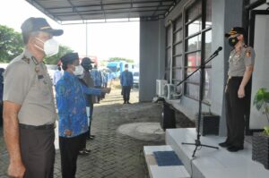 BNNP Sulsel Melaksanakan Apel Pagi Hari Pertama Kerja Di Bulan Maret.