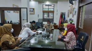 Tim 2 P2M BNNP Sulsel Melaksanakan Koordinasi di Kantor Satpol PP Prov.Sulsel