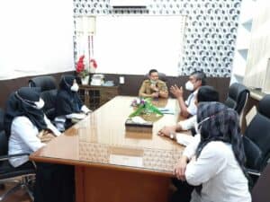 Tim P2M BNNP Sulsel Melaksanakan Kordinasi Terkait Inpres No.2 Tahun 2020 di Dinas Pemberdayaan Masyarakat Prov.Sulsel.