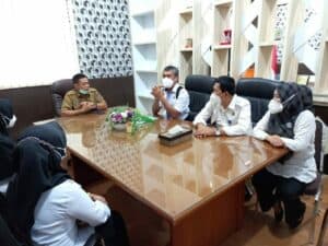 Tim P2M BNNP Sulsel Melaksanakan Kordinasi Terkait Inpres No.2 Tahun 2020 di Dinas Pemberdayaan Masyarakat Prov.Sulsel.