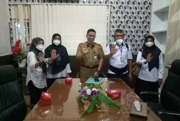 Tim P2M BNNP Sulsel Melaksanakan Kordinasi Terkait Inpres No.2 Tahun 2020 di Dinas Pemberdayaan Masyarakat Prov.Sulsel.