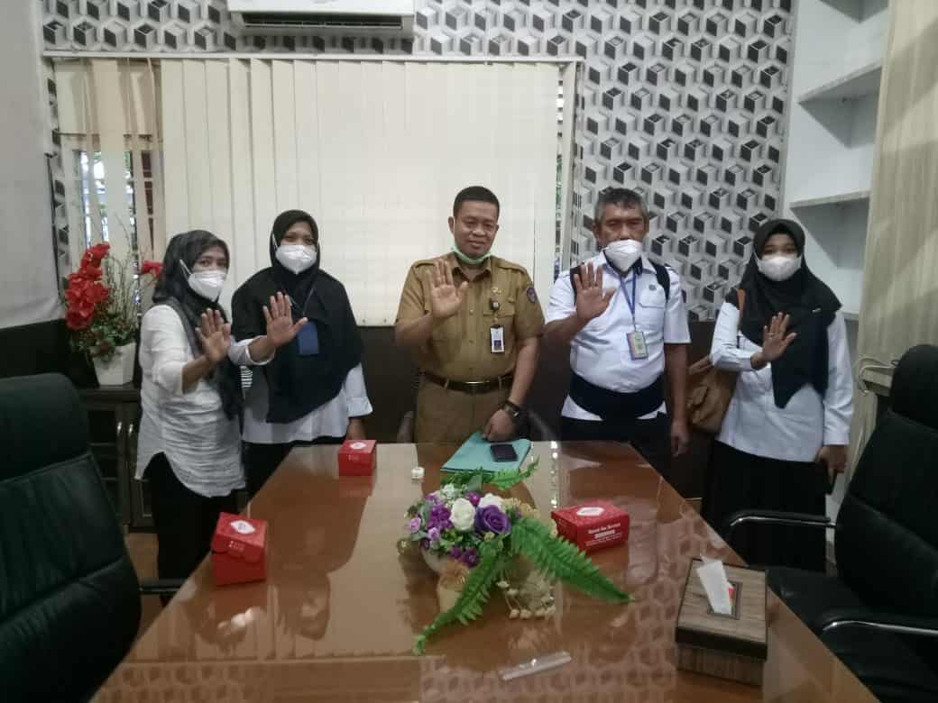 Tim P2M BNNP Sulsel Melaksanakan Kordinasi Terkait Inpres No.2 Tahun 2020 di Dinas Pemberdayaan Masyarakat Prov.Sulsel.