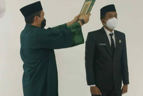 Kepala BNNP Sulsel Melantik dan Mengambil Sumpah/Janji Pejabat Fungsional Penyuluh Narkoba.