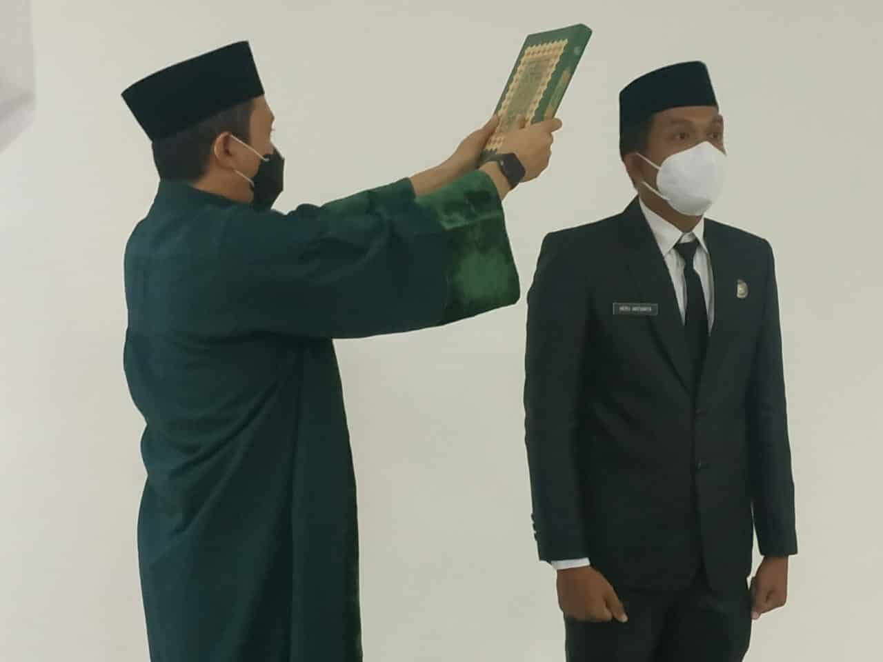 Kepala BNNP Sulsel Melantik dan Mengambil Sumpah/Janji Pejabat Fungsional Penyuluh Narkoba.