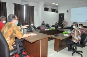BNNP Sulsel Menghadiri Virtual Meeting Biro Humas Protokol Settama BNN RI
