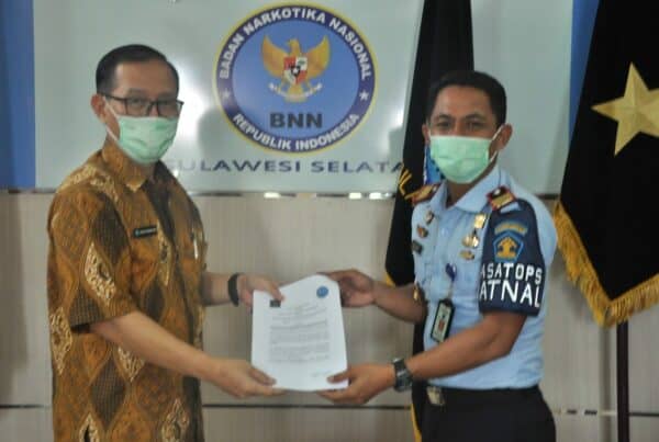 BNNP Sulsel Melaksanakan Penandatanganan Kerjasama Dengan Rutan Klas IIB Barru.