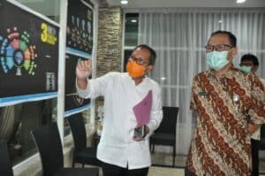 Kepala BNN Prov. Sulsel Audiensi Bersama Walikota Makassar.