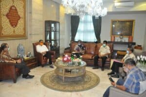 Kepala BNN Prov. Sulsel Audiensi Bersama Walikota Makassar.