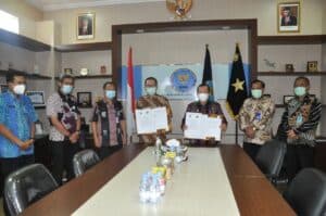 BNNP Sulsel Melaksanakan Penandatanganan Kerjasama Dengan Kemenkumham Sulsel.