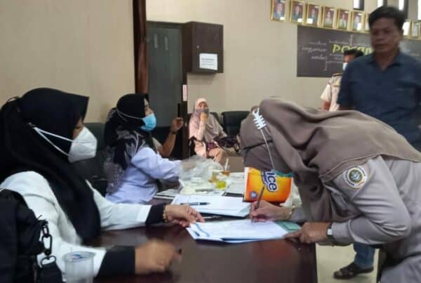 Tim P2M BNNP Sulsel Melaksanakan Deteksi Dini Bagi Pegawai Balai Besar Pertanian Makassar.