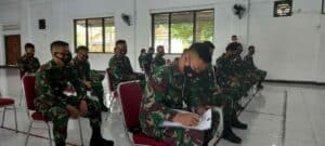 Tim Pencegahan dan Pemberdayaan Masyarakat BNNP Sulsel Melaksanakan Penyuluhan dirangkaikan dengan Tes Urine Dilingkungan Hubdam Kodam XIV Hasanuddin.