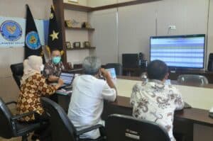 Kepala BNNP Sulsel Pimpin Rapat Bagian Umum BNNP Sulsel.
