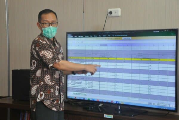 Kepala BNNP Sulsel Pimpin Rapat Bagian Umum BNNP Sulsel.