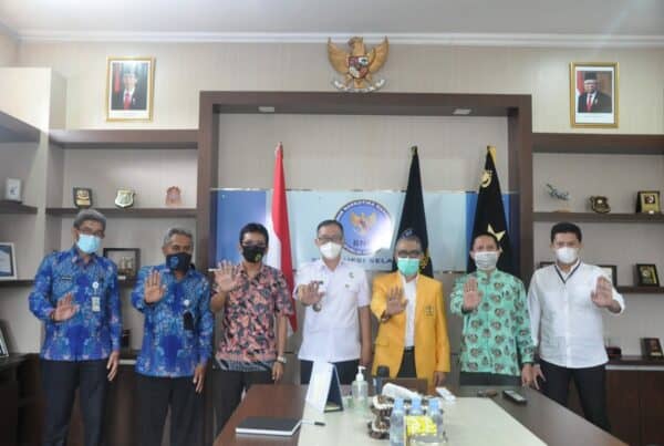 Kepala BNNP Sulsel Brigjen Pol.Drs.Ghiri Prawijaya,M.Th, menerima kunjungan dari Jajaran Kampus Sekolah Tinggi Ilmu Ekonomi Manajemen (STIEM ) Bongaya Makassar