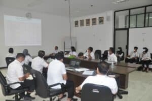 BNNP Sulsel Melaksanakan Monitoring dan Evaluasi Capaian Kinerja dan Realisasi Anggaran Tahun 2021 Wilayah BNNK.