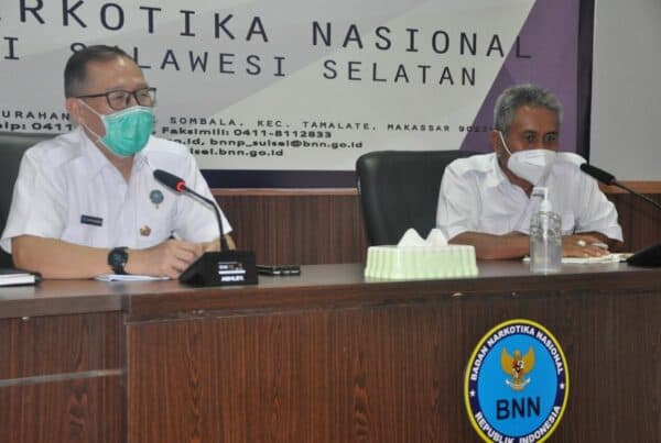 BNNP Sulsel Melaksanakan Monitoring dan Evaluasi Capaian Kinerja dan Realisasi Anggaran Tahun 2021 Wilayah BNNK.