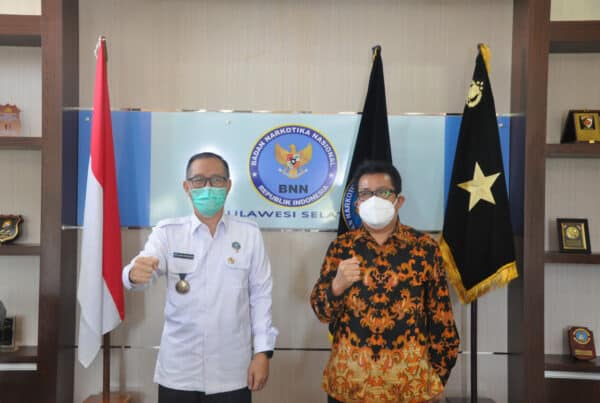 Kepala BNNP Sulawesi Selatan Menerima Kunjungan Dari Jemaat Gereja Toraja-Makassar
