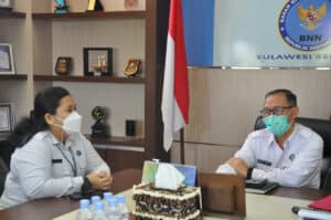 BNNP Sulawesi Selatan Menerima Kunjungan Tim Audit Ittama BNN RI Tahap I BNNP/BNNK Wilayah Sulawesi Selatan