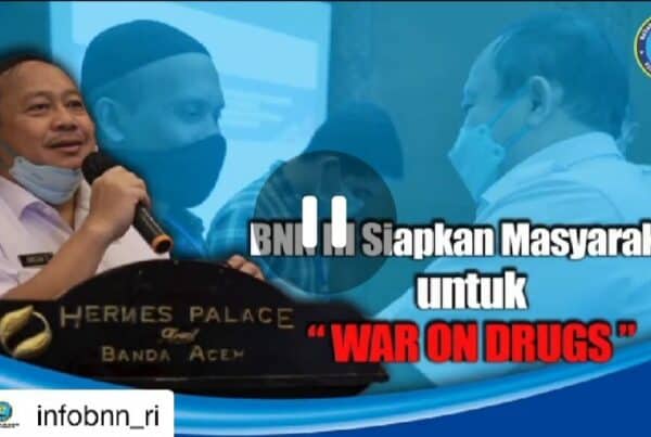 #Repost @infobnn_ri • • • • • • GENERASI MUDA ACEH DUKUNG “WAR ON DRUGS” BNN RI
