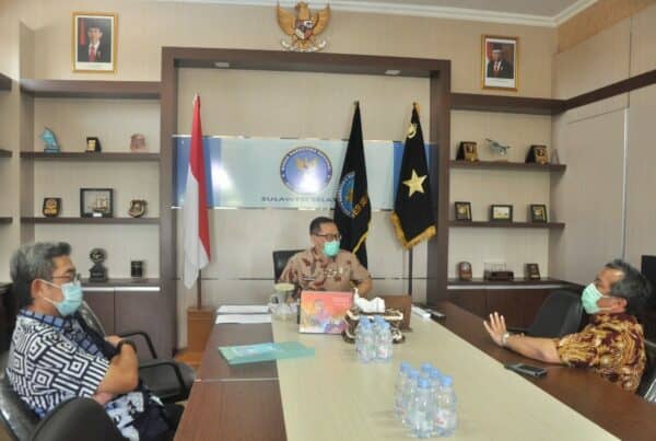 Kunjungan Ittama III BNN RI tersebut dalam rangka meninjau pelaksanaan Audit Satker Tahap I (Perencanaan dan Perorganisasian BNNP dan BNNK/Kota T.A Tahun Anggaran 2021.