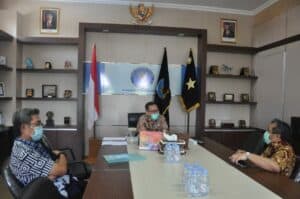 Kunjungan Ittama III BNN RI tersebut dalam rangka meninjau pelaksanaan Audit Satker Tahap I (Perencanaan dan Perorganisasian BNNP dan BNNK/Kota T.A Tahun Anggaran 2021.
