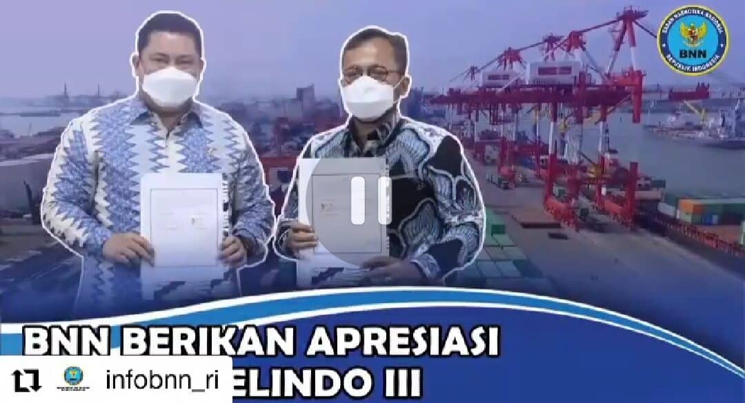#Repost @infobnn_ri • • • • • • BNN RI SINERGI DENGAN PELINDO III (PERSERO) BERANTAS NARKOBA