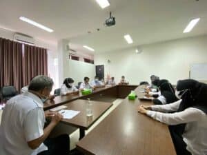 Kabag Umum BNNP Sulsel Pimpin Rapat Anev Evaluasi Kinerja Triwulan I.