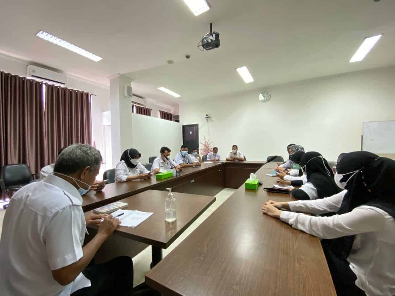 Kabag Umum BNNP Sulsel Pimpin Rapat Anev Evaluasi Kinerja Triwulan I.