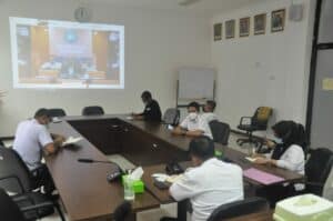 Kepala Bidang Pemberantasan Mengikuti Kegiatan Rapat Bidang Pemberantasan BNN RI Secara Virtual.