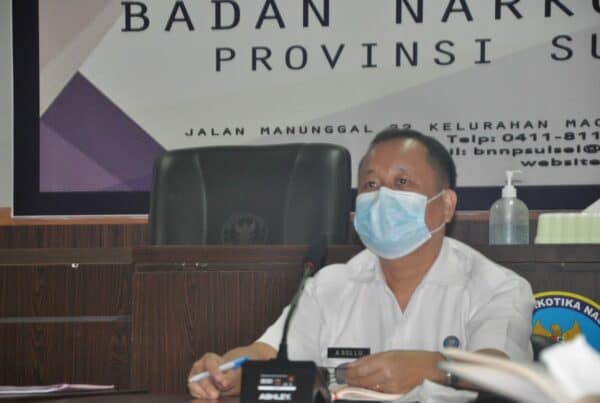 Kepala Bidang Pemberantasan Mengikuti Kegiatan Rapat Bidang Pemberantasan BNN RI Secara Virtual.