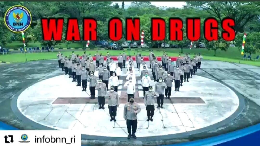KEPALA BNN RI LAUNCHING LAGU “WAR ON DRUGS”