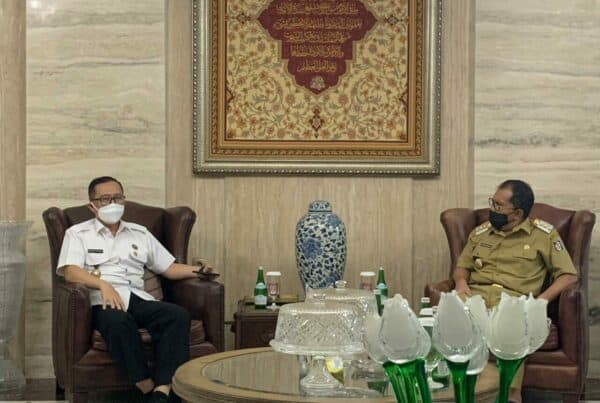 Kepala BNN Prov.Sulsel Berkunjung Ke Kediaman Walikota Makassar