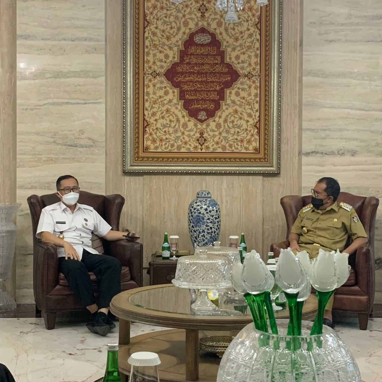 Kepala BNN Prov.Sulsel Berkunjung Ke Kediaman Walikota Makassar
