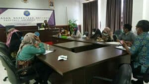 Rapat Inpres 02 nomor 2020 dipimpin Kepala BNNP Sulsel dan Koordinator P2M.