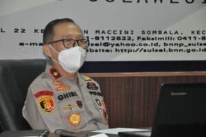 Kepala Badan Narkotika Nasional (BNN) Provinsi Sulawesi Selatan Brigjen Pol.Drs.Ghiri Prawijaya,M.Th beserta Jajaran, mengikuti kegiatan Rapat Pimpinan (Rapim) BNN RI